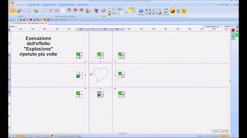 Disegno Cuore Strass con effetto 3D esplosione, creato con software strass Stilista3