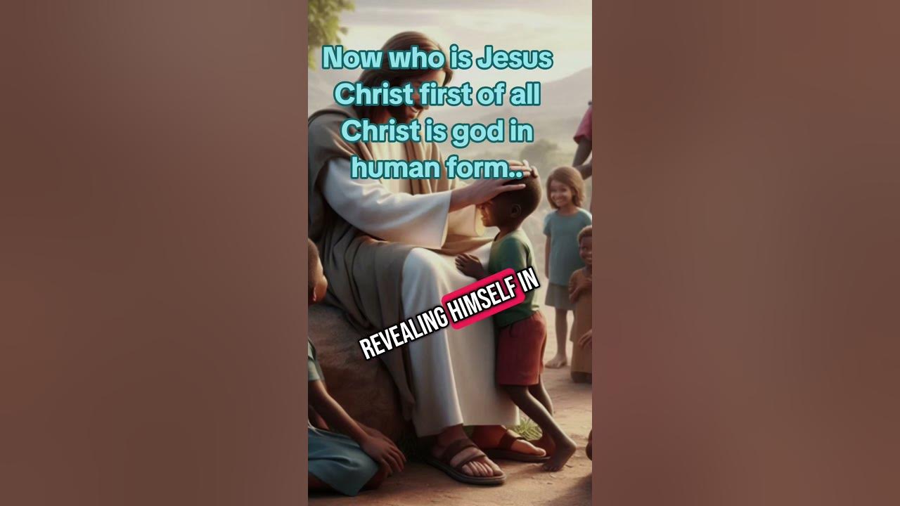Now who is Jesus Christ first of all Christ is god in human.