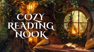 Cozy Reading Nook in a Fantasy World | Relaxing Music and Ambience ✨🎶(NO MID-AD ROLLS)