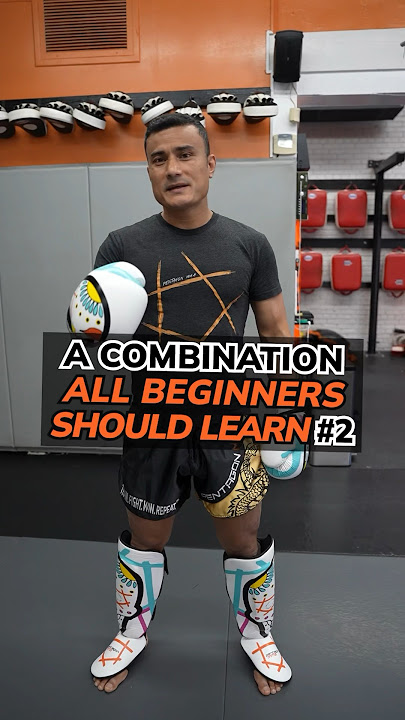 Beginner Muay Thai Combo (know this one!)