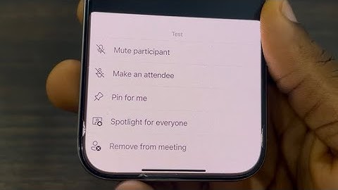 How to Mute Someone in Microsoft Teams Meeting