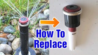 How To Replace Hunter MP Rotator Sprinkler Spray Nozzle