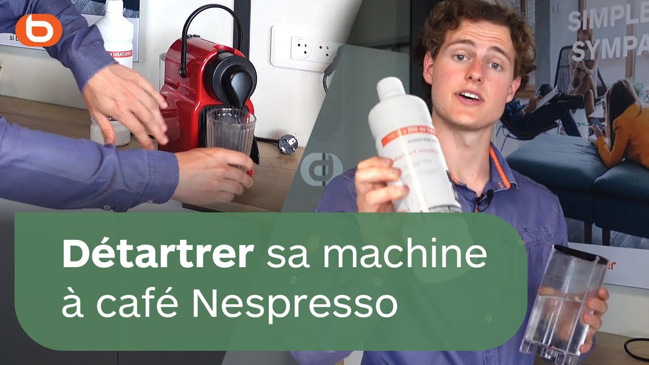 Détartrage de votre machine Nespresso CitiZ 