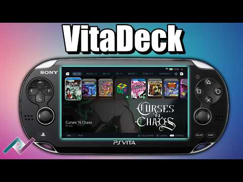 New VitaDeck | Modern PS Vita Steam Deck Launcher