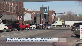 Le Mars named Iowa Thriving Community by state development and finance agencies