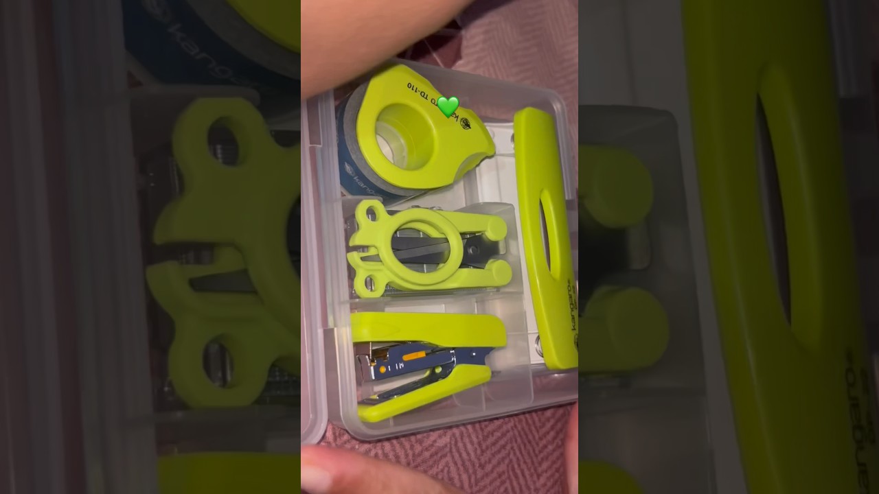 Kangaroo Desk essentials💚 |DE-Mini stationary combo at just ₹391 