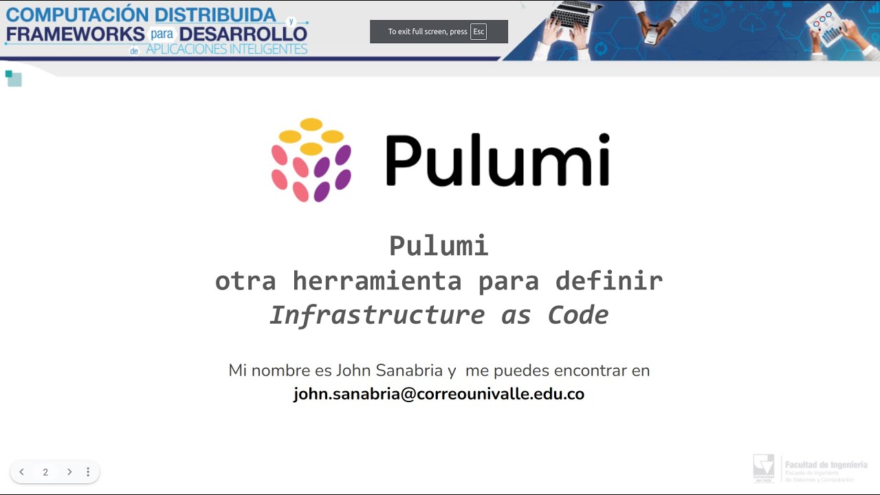 Generalidades de Pulumi - YouTube