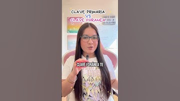 Clave primaria vs clave foránea en MySQL explicado fácil