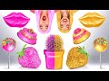 ONE COLOR FOOD CHALLENGE! Which color would YOU choose by 123 GO!