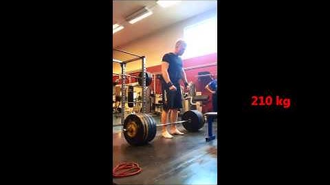 Deadlift session week 6 cube method