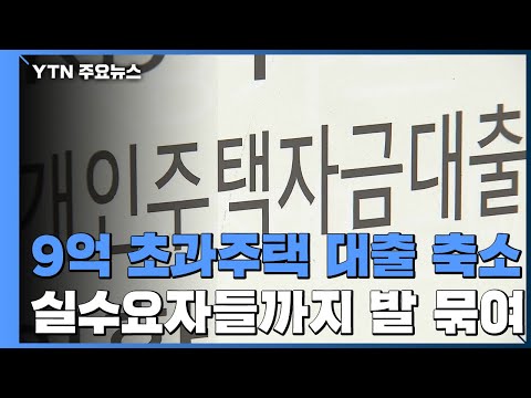 9억 초과 주택 대출 축소...숨죽인 실수요자들 / YTN