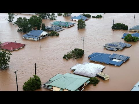 🚨AUSTRALIA FLOODS TODAY 🇦🇺 Thousands evacuated as rain hits Queensland & NSW, March 29 2022
