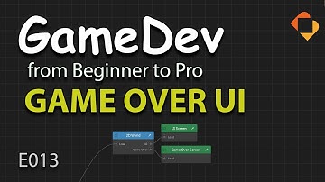 GameDev from Beginner to Pro - Adding Game Over UI - Defeat and Restart (E013) - Buildbox