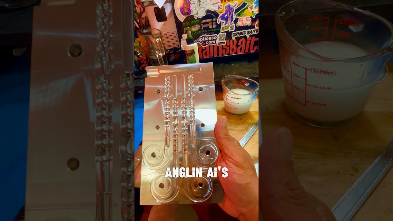 DIY fishing bait tutorial 10” legend worms 