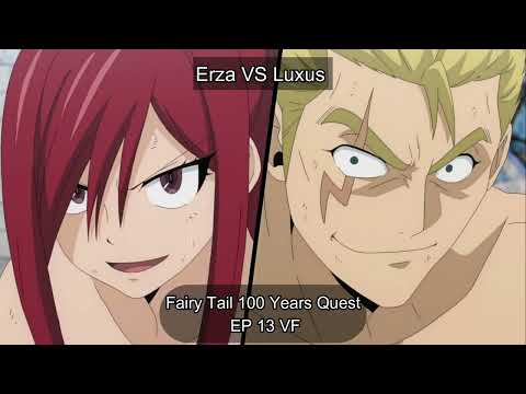 Erza VS Luxus Fairy Tail 100 Years Quest VF 