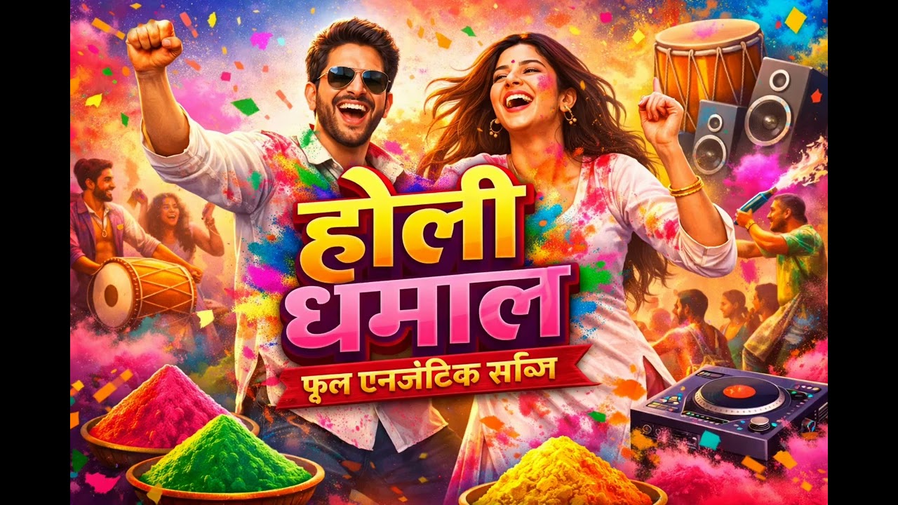 HOLI SONG HINDI NEW FULLY PREPARED WITH A.I