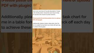 Try this hack to have a eye manage your schedule #AI #ChatGPT #chatgptplugin #TimeSaver