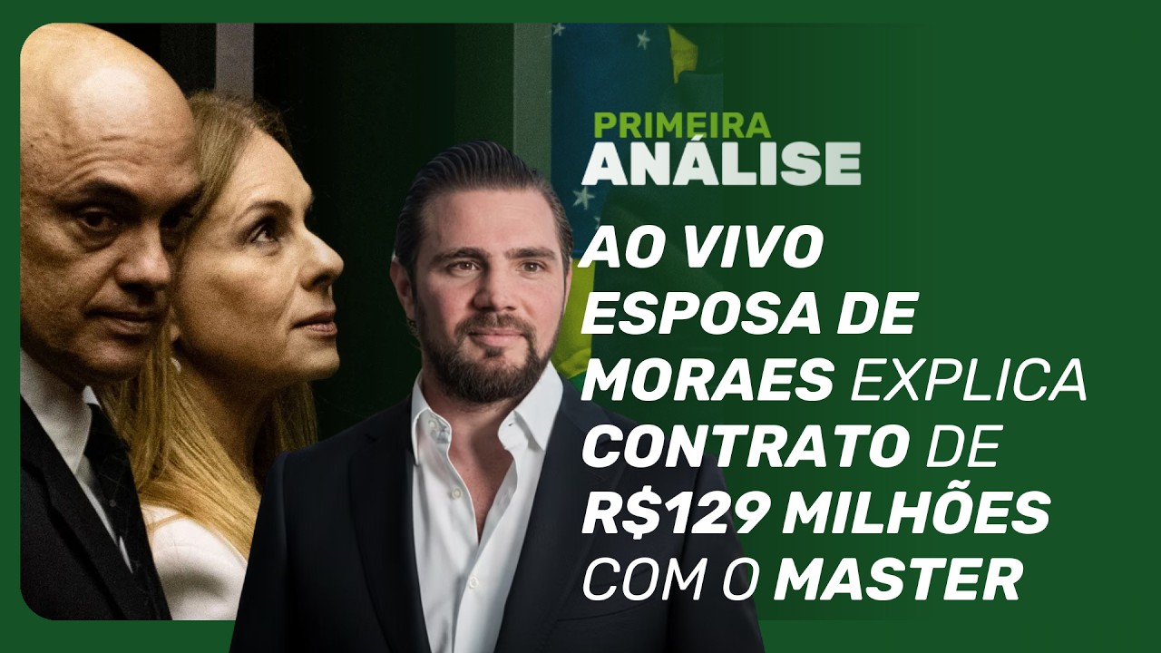 Mulher de Moraes explica contrato com Master; petróleo dispara com tensão no Irã | Primeira Análise