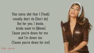 Ariana Grande - positions (Lyrics)