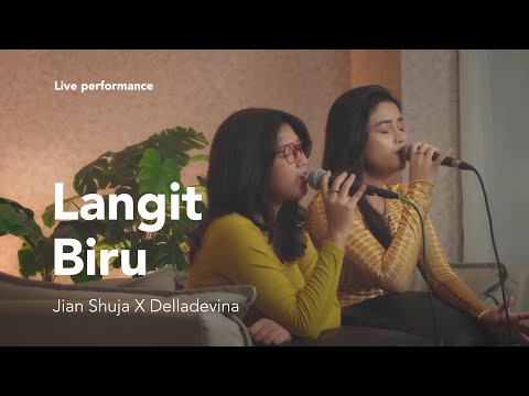 Jian Shuja X Delladevina - Langit Biru (Live Performance)
