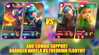 GLOBAL GRANGER COMBO ANGELA VS FREDRINN COMBO FLORYN!! ADU COMBO SUPPORT NIH!!