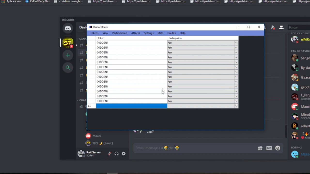 Raid discord servers youtube