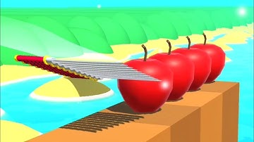 Flying Cut! Very Satisfying and Relaxing ASMR Slicing Gameplay Video