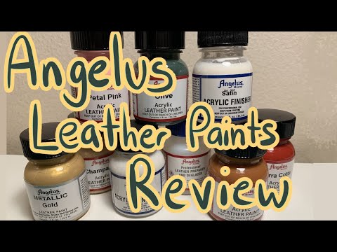 I bought a leather paint from The Leather Cottage - A review, kinda