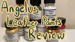 Angelus Leather Paint Review