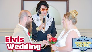 Daryl & Francesca's Elvis Wedding in Las Vegas | Graceland Chapel