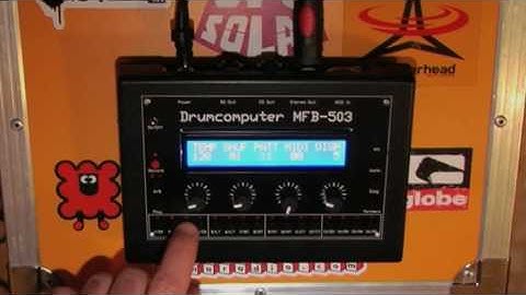 Drumcomputer MFB 503 Demo