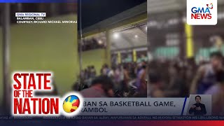 Dikit na laban sa basketball game, nauwi sa rambol | SONA screenshot 2
