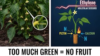 INCREASE HARVEST WITH KNOWLEDGE 🧬Bloom & Nitrogen Toxicity explained. #growyourown #peppers #canabis