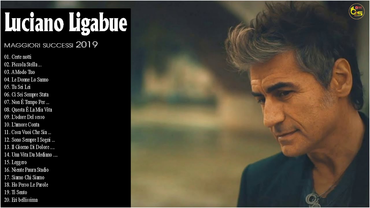 Luciano Ligabue I 20 Migliori Successi - Musica Italiana 2022 - Canzoni