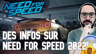 NEED FOR SPEED 2022 | DES INFOS 