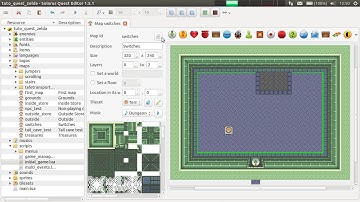 Solarus 1.5 Tutorial [en] - Basics #23: Switch that triggers a mechanism