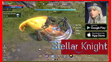 Stellar Knight Idle: Gameplay, RPG 3D gráficos, habilidades, upgrades (Android/IOS) JOGO NOVO GRÁTIS