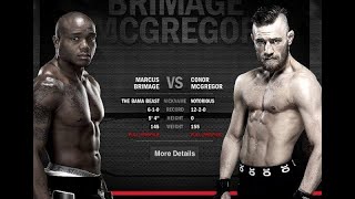 Marcus Brimage vs Conor McGregor ( UFC Debut )