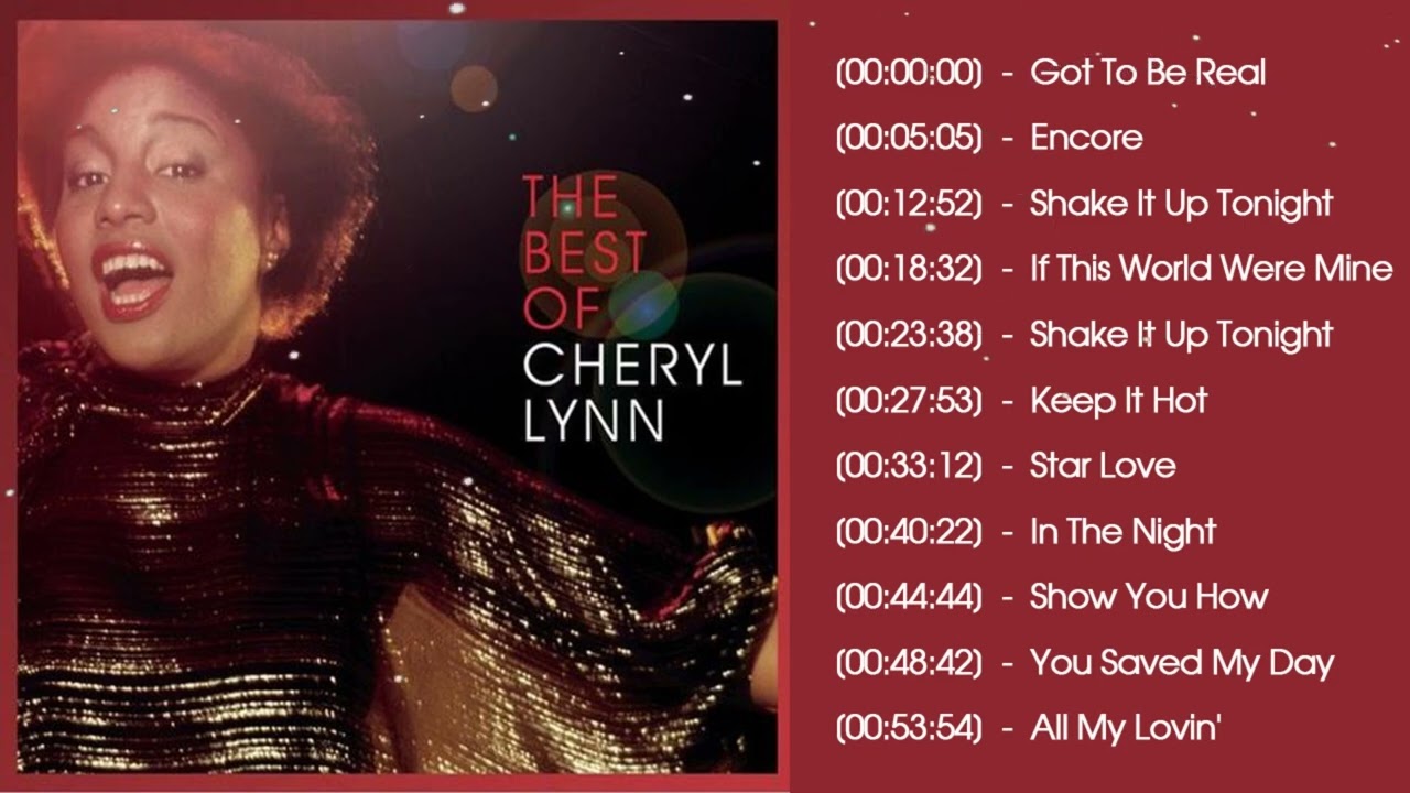 Cheryl Lynn Best Songs Collection - Best Funk Soul Of Cheryl Lynn
