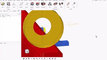 Model set up with Abaqus