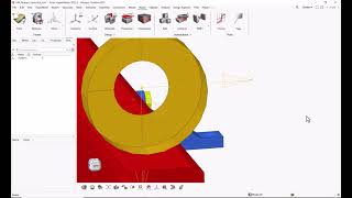 Model set up with Abaqus