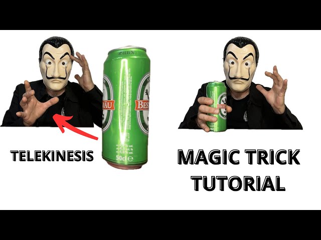 TELEKINESIS MAGIC TRICK TUTORIAL #tricks #magic #telekinesis #trending #viral #viralvideo #trend