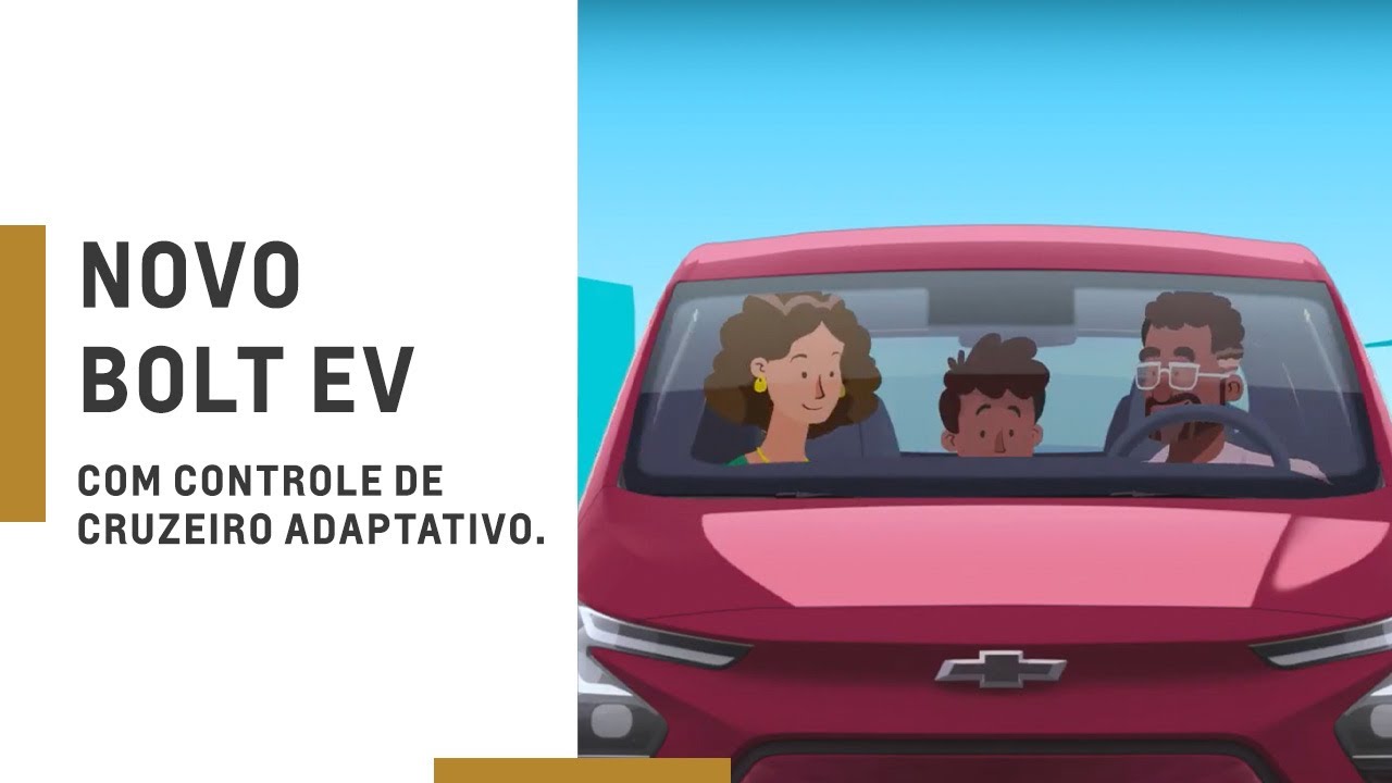 NOVO BOLT EV. COM CONTROLE DE CRUZEIRO ADAPTATIVO.