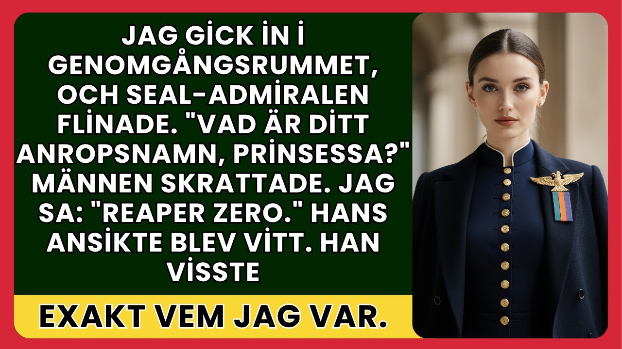 Amiralen skämtade om mitt callsign tills ’Reaper Zero’ fick honom att stelna av chock.