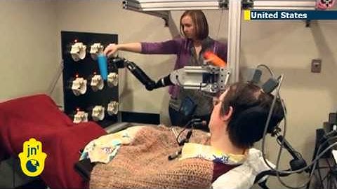 Amazing robotic arm: high-tech prosthetic can be controlled by woman