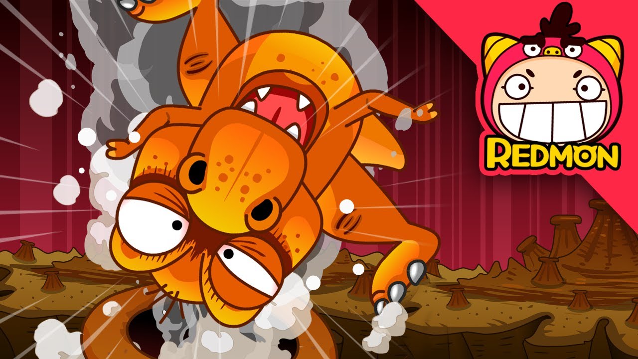 The monster dinosaur of dino volcano Dinosaurs Story dinosaur