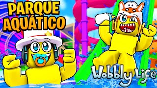 MOD DE WOBBLY LIFE | FÉRIAS NO PARQUE AQUÁTICO😄 Wobbly Life #50