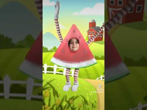 قلبك بطيخة صيفي مع دهب وألماس اطفال بيبي