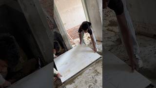 Marble fitting #khantilefitting #bathroomdesign #tiles #marbale