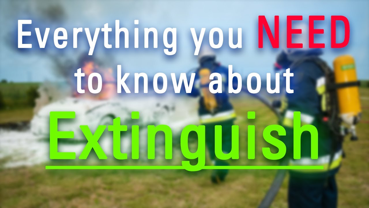 What is Extinguish? How to Say Extinguish in English? How Does Extinguish Look? YouTube